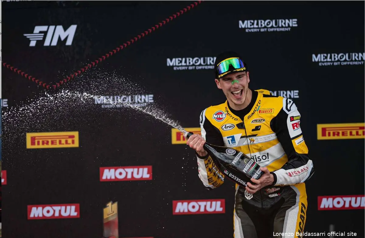 Lorenzo Baldassarri, the Superbike revelation raises the bar: 